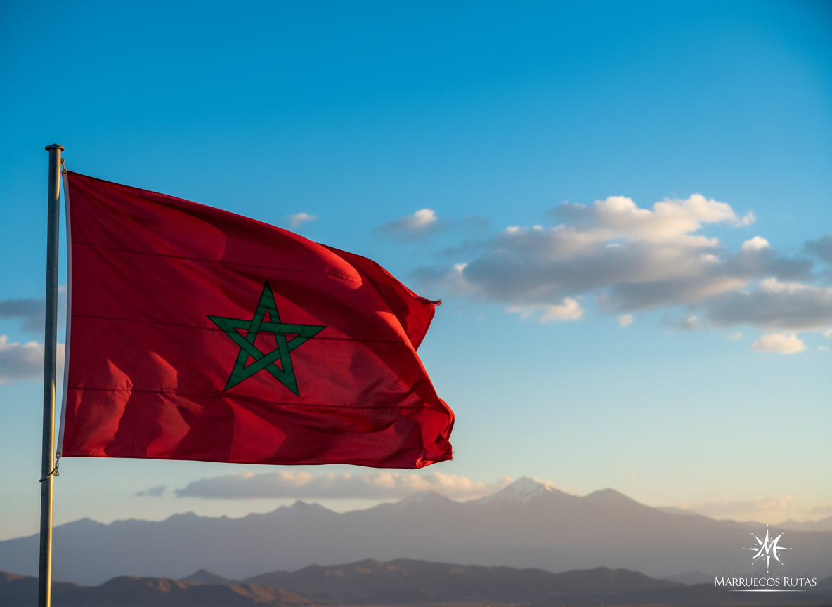 Qué significa la bandera de Marruecos?